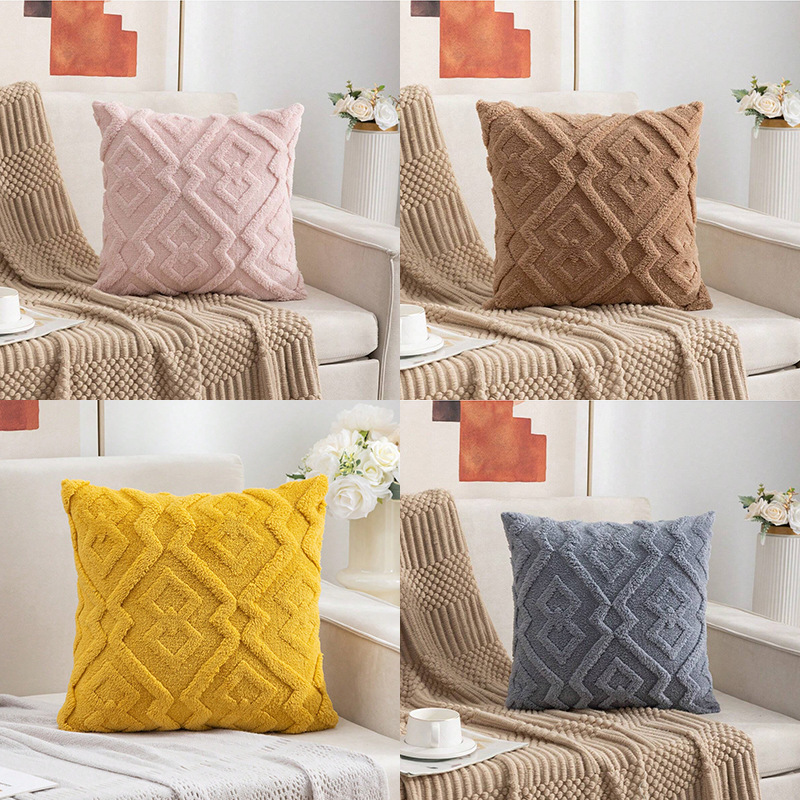 Pillow Insert 18X18 - غطاء وسادة منسوج من القطيفة بدون