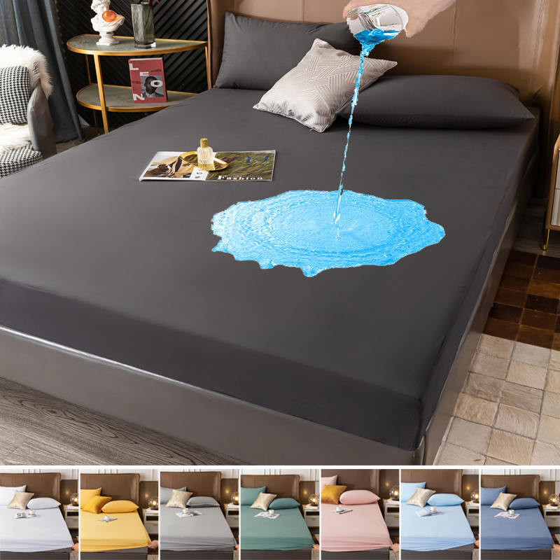 Mattress Pad Topper - 100% أغطية مرتبة مقاومة للماء حامي