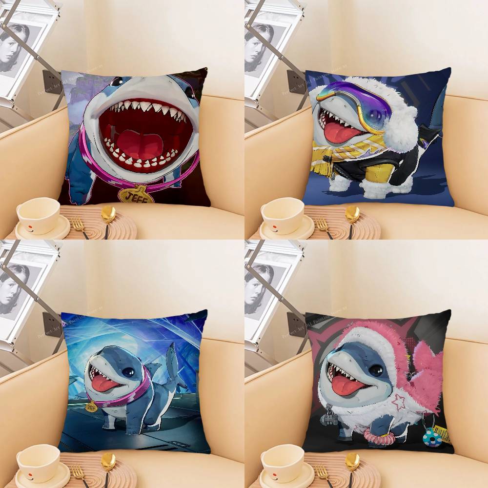 Home Landing Textiles - غطاء وسادة مربع الشكل من J-Jeff