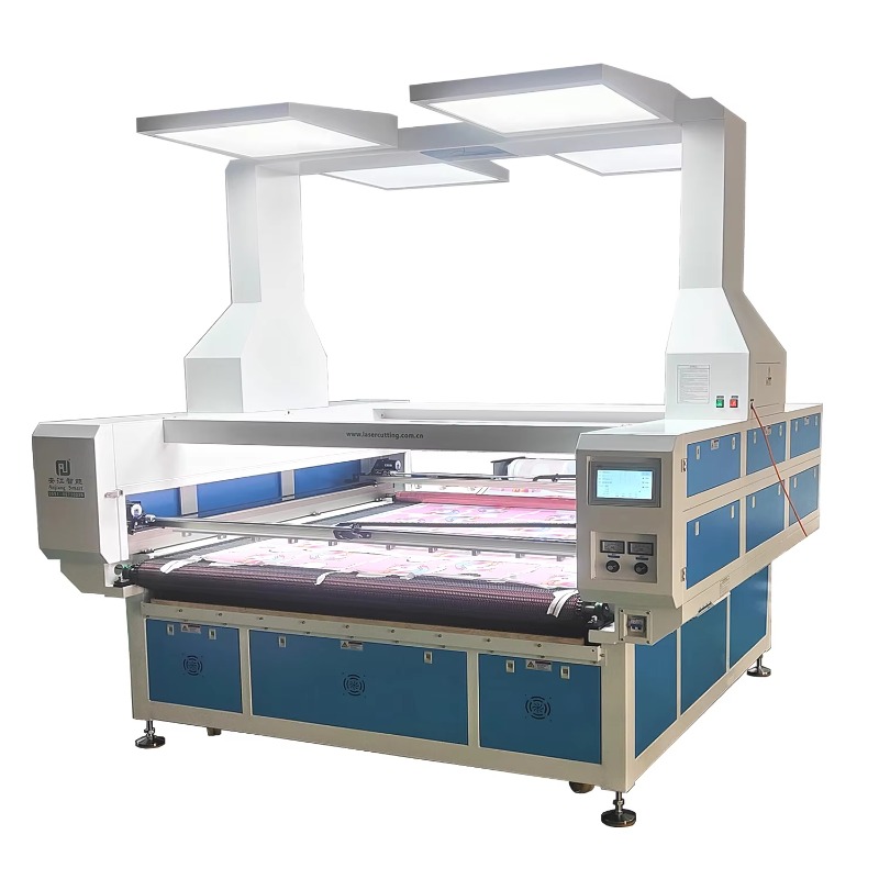 Home Textile Industry - آلة القطع بالليزر ذات الرأس المزدوج