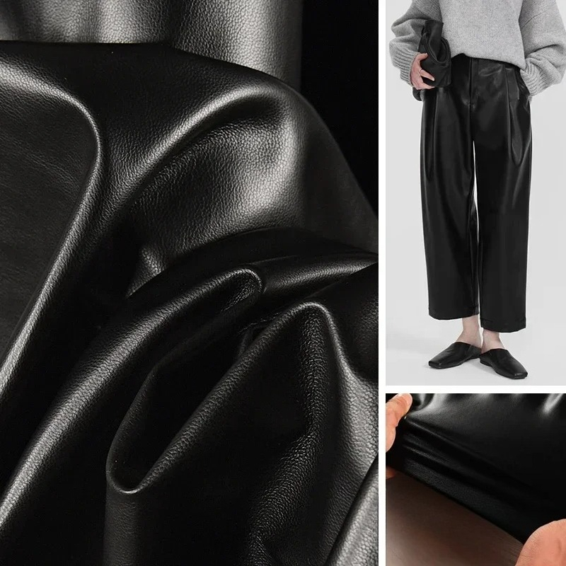 قماش جلد صناعي ناعم ومرن بلون  - مراجعة Home Textiles Wholesale وسعره