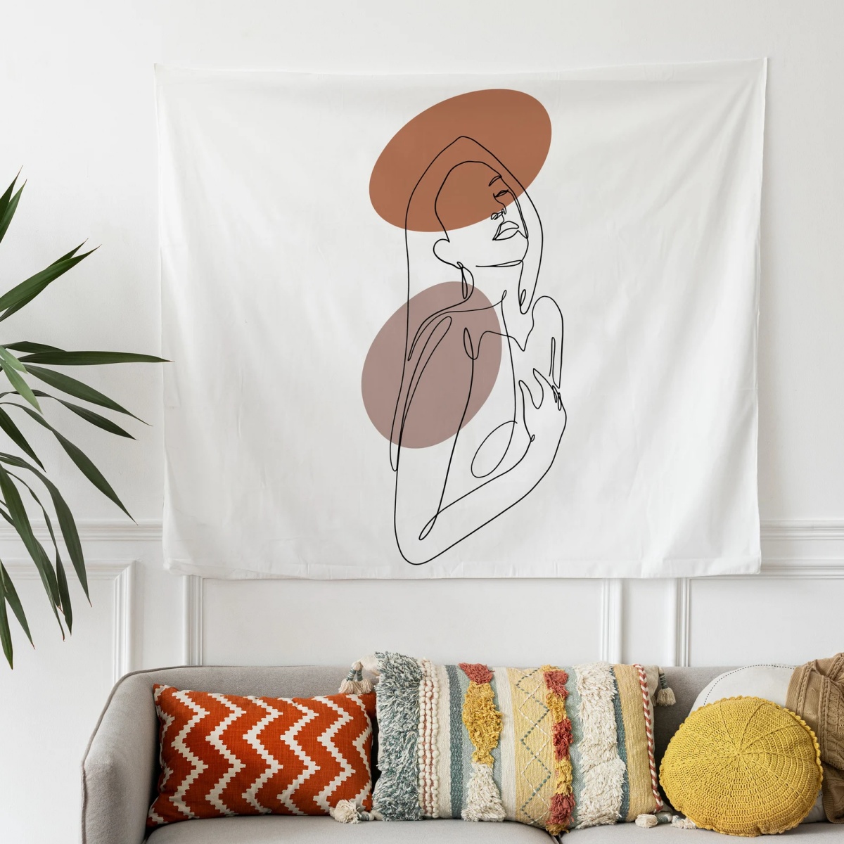 نسيج جداري مخصص وفريد - ديكور  - مراجعة Home And Textiles Today وسعره