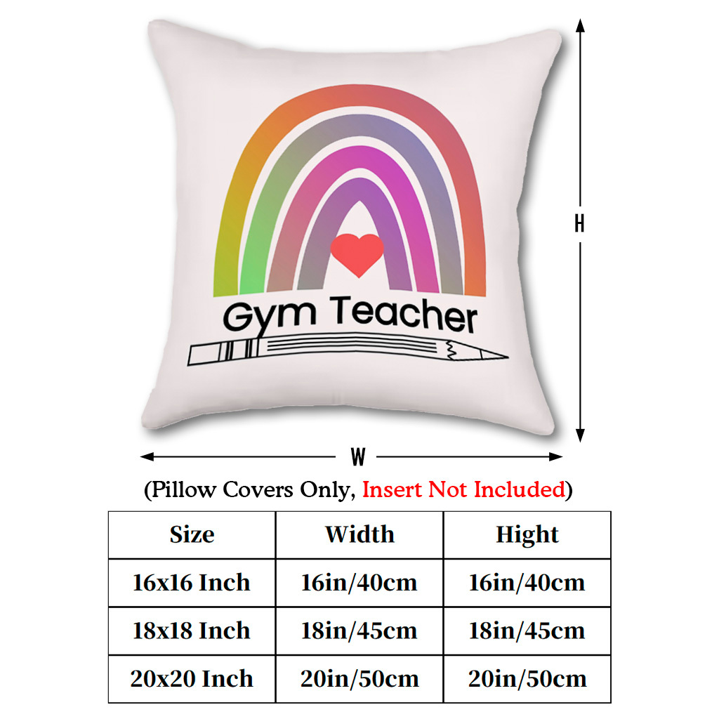 غطاء وسادة بتصميم قلب قوس قزح  - مراجعة Pillow Insert 18X18 وسعره