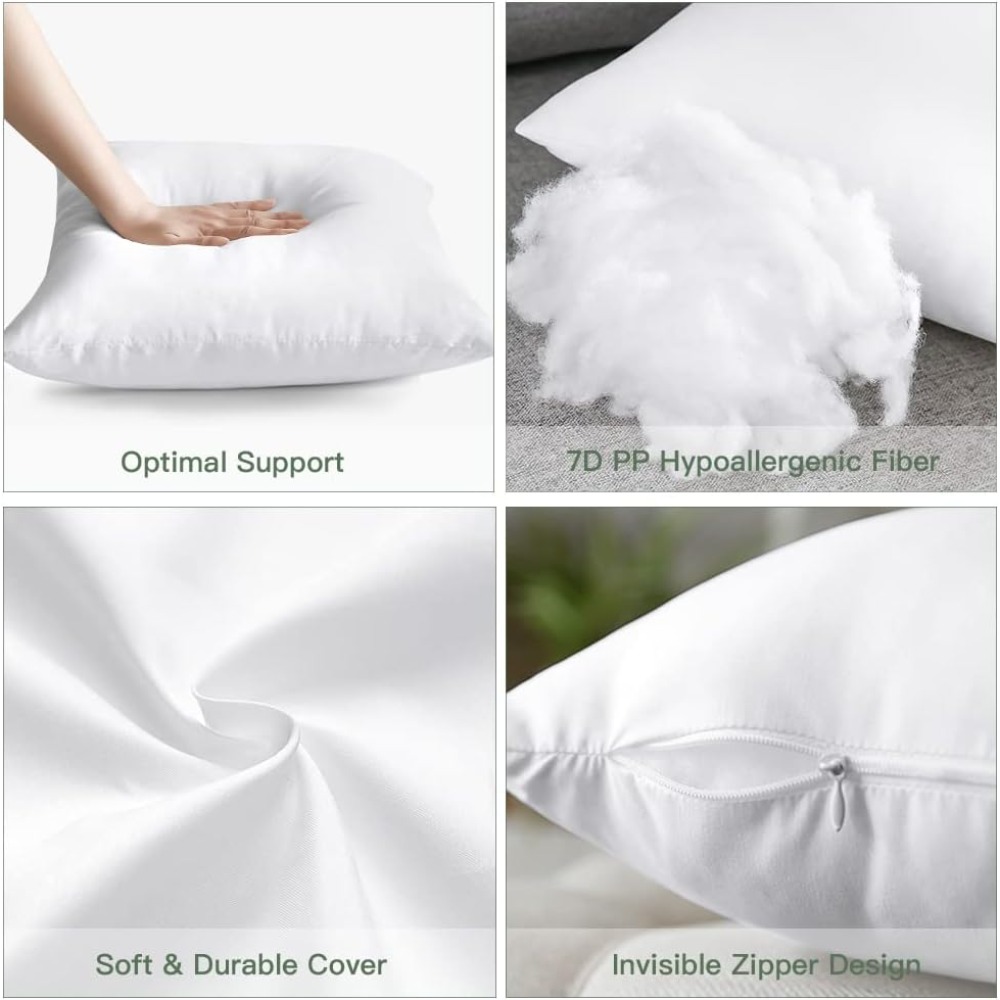 حشوة وسادة مربعة 18×18 بوصة، ن - مراجعة Pillow Insert 18X18 وسعره