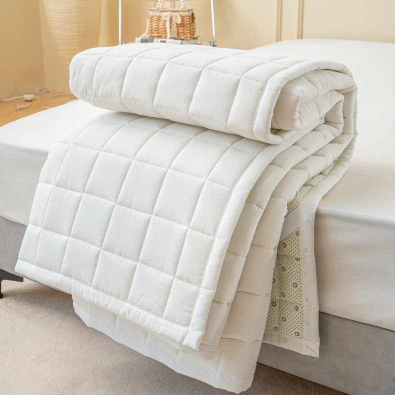 90x200 سنتيمتر لينة القطن فراش - مراجعة Mattress Pad Topper وسعره