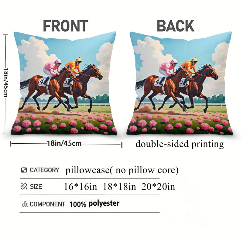 غطاء وسادة سباق الخيل مقاس 18× - مراجعة Pillow Insert 18X18 وسعره