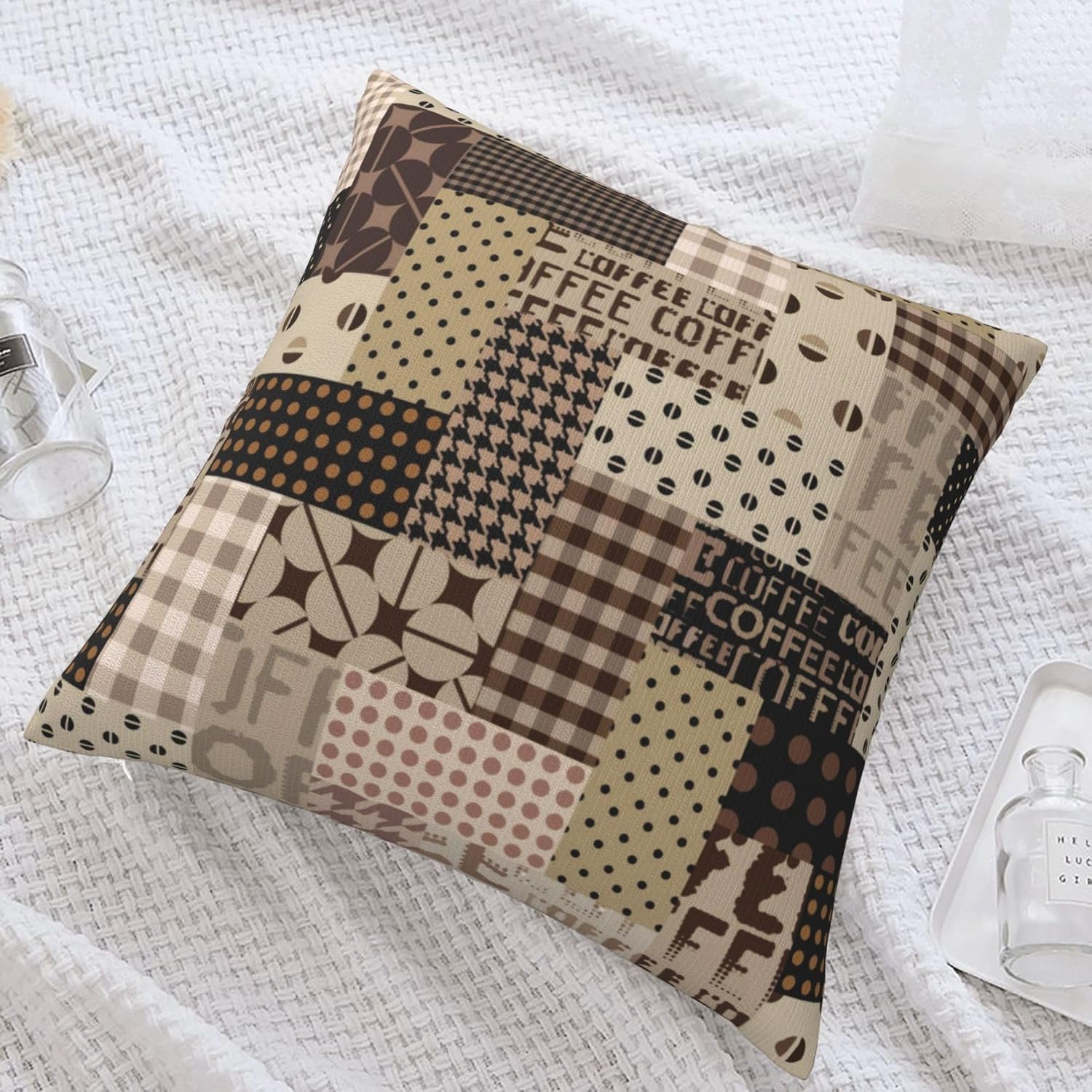 غطاء وسادة بتصميم عتيق منقط لو - مراجعة Pillow Insert 18X18 وسعره