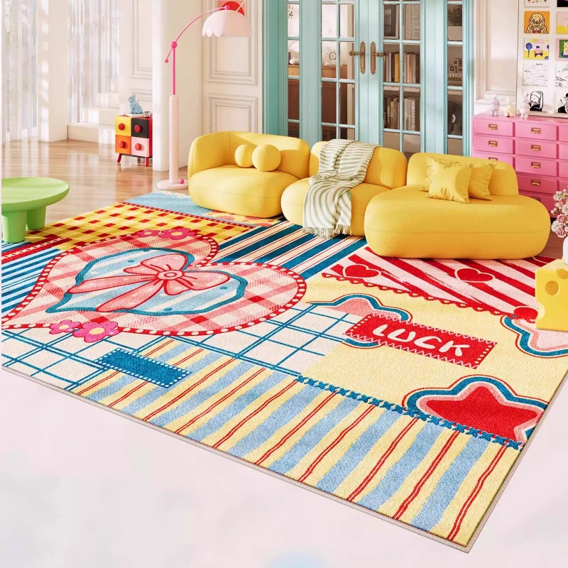 سجادة غرفة المعيشة بتصميم ألغا - مراجعة Home Lines Textiles وسعره