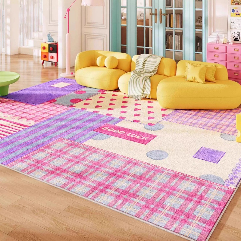 سجادة غرفة المعيشة بتصميم ألغا - مراجعة Home Lines Textiles وسعره