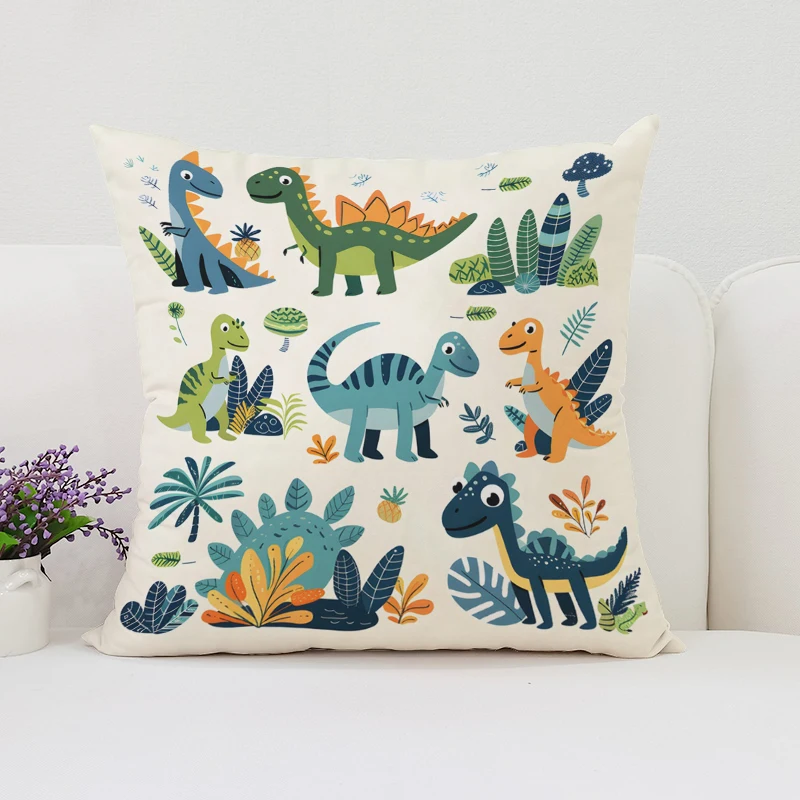 غطاء وسادة على شكل ديناصور لان - مراجعة Home Landing Textiles وسعره