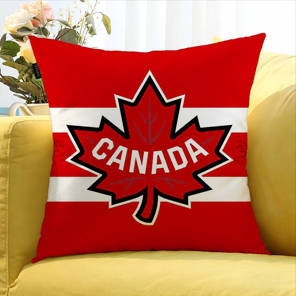 غطاء وسادة مربع بتصميم ورقة ال - مراجعة Home Textiles Canada وسعره