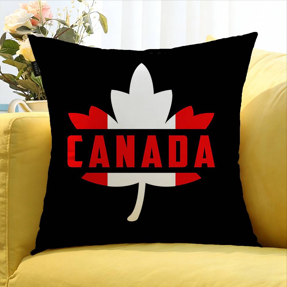 غطاء وسادة مربع بتصميم ورقة ال - مراجعة Home Textiles Canada وسعره