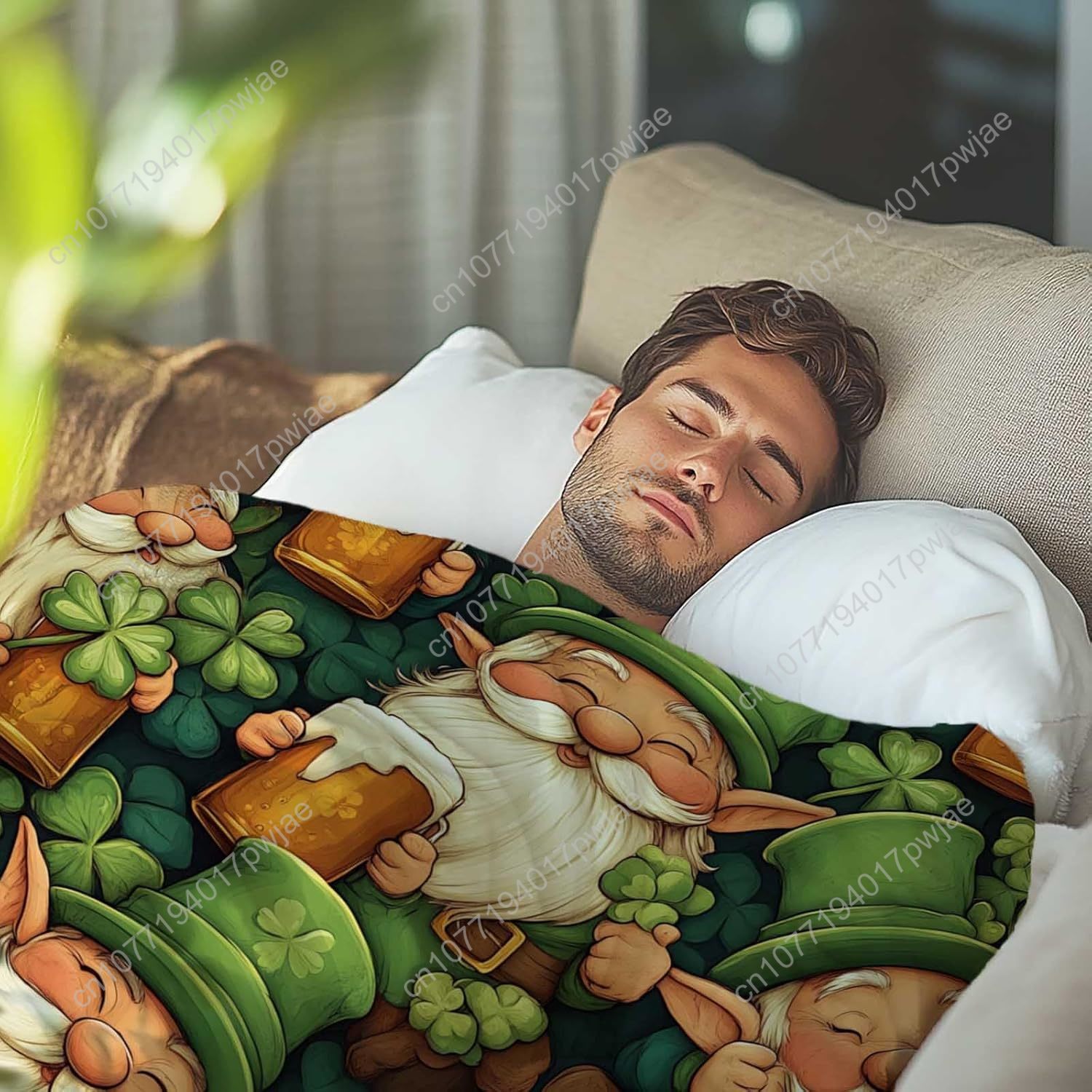 بطانية رمي جنوم لعيد القديس با - مراجعة Home And Textiles Today وسعره