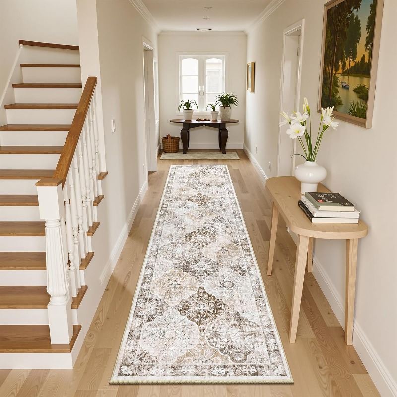 سجادة طويلة بوهيمية للممرات وا - مراجعة Home Lines Textiles وسعره