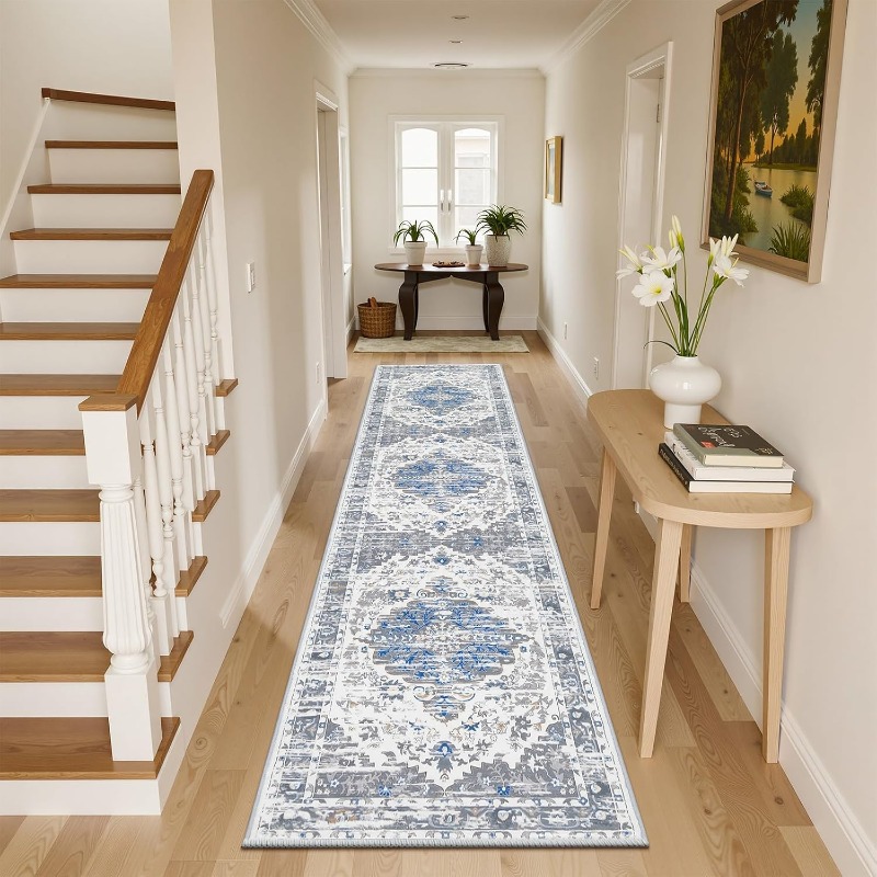 سجادة طويلة بوهيمية للممرات وا - مراجعة Home Lines Textiles وسعره