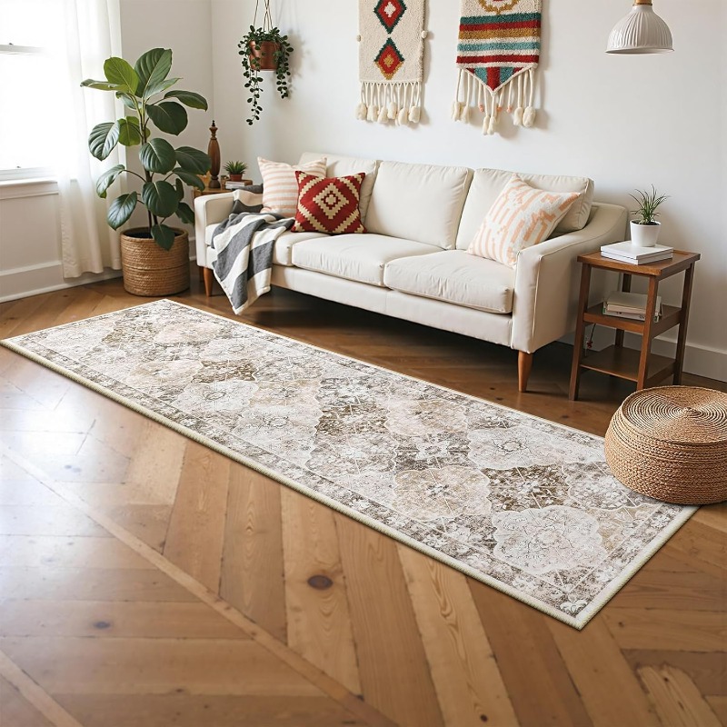 سجادة طويلة بوهيمية للممرات وا - مراجعة Home Lines Textiles وسعره