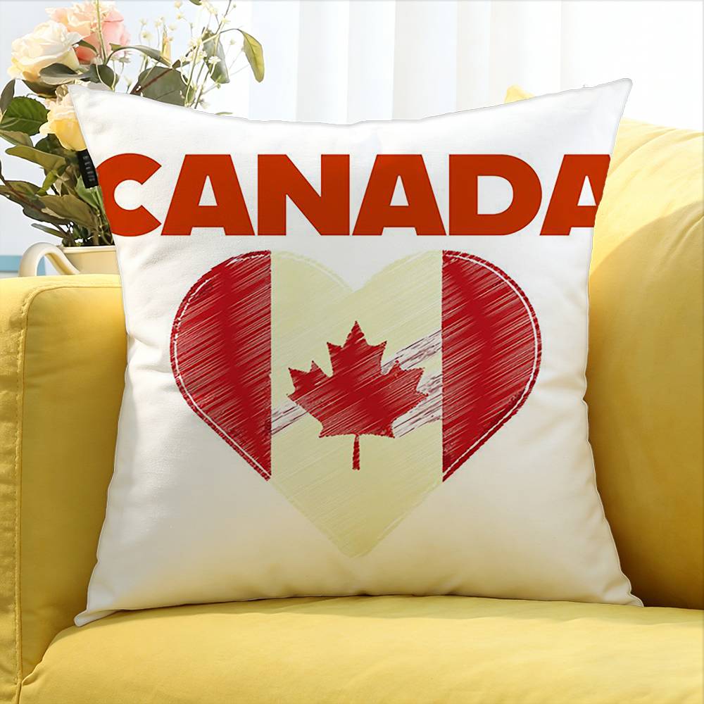 غطاء وسادة مربع بتصميم ورقة ال - مراجعة Home Textiles Canada وسعره