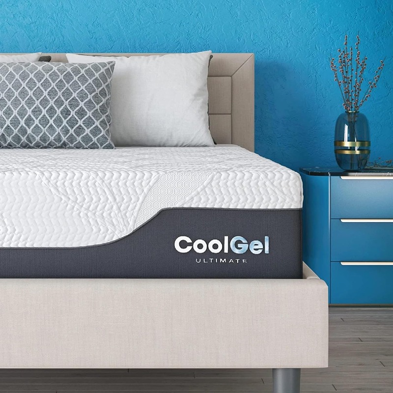 مرتبة كول جل ميموري فوم معتمدة - مراجعة Mattress Pad Topper وسعره