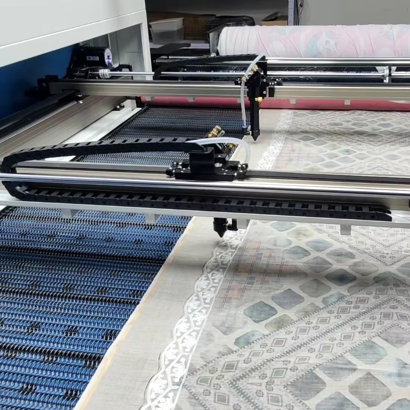 آلة القطع بالليزر ذات الرأس ال - مراجعة Home Textile Industry وسعره