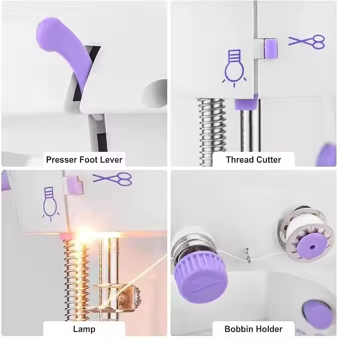 ماكينات خياطة منزلية كهربائية  - مراجعة Home Textile Industry وسعره