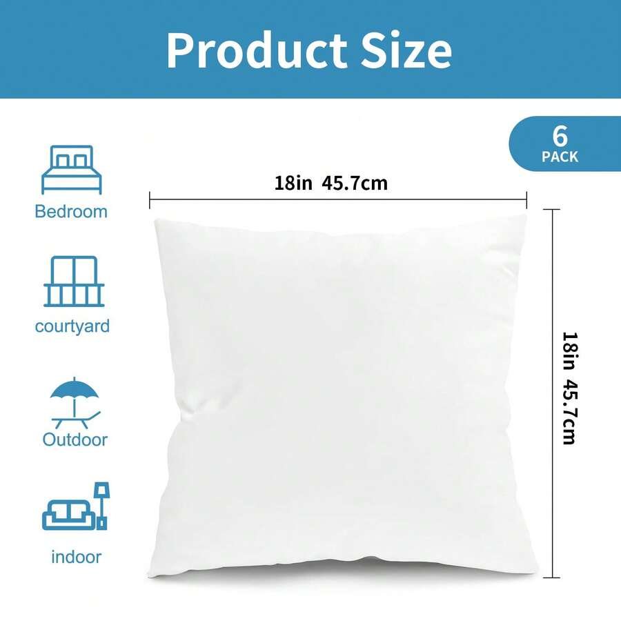 وسائد تومنك للاستخدام الخارجي  - مراجعة Pillow Insert 18X18 وسعره