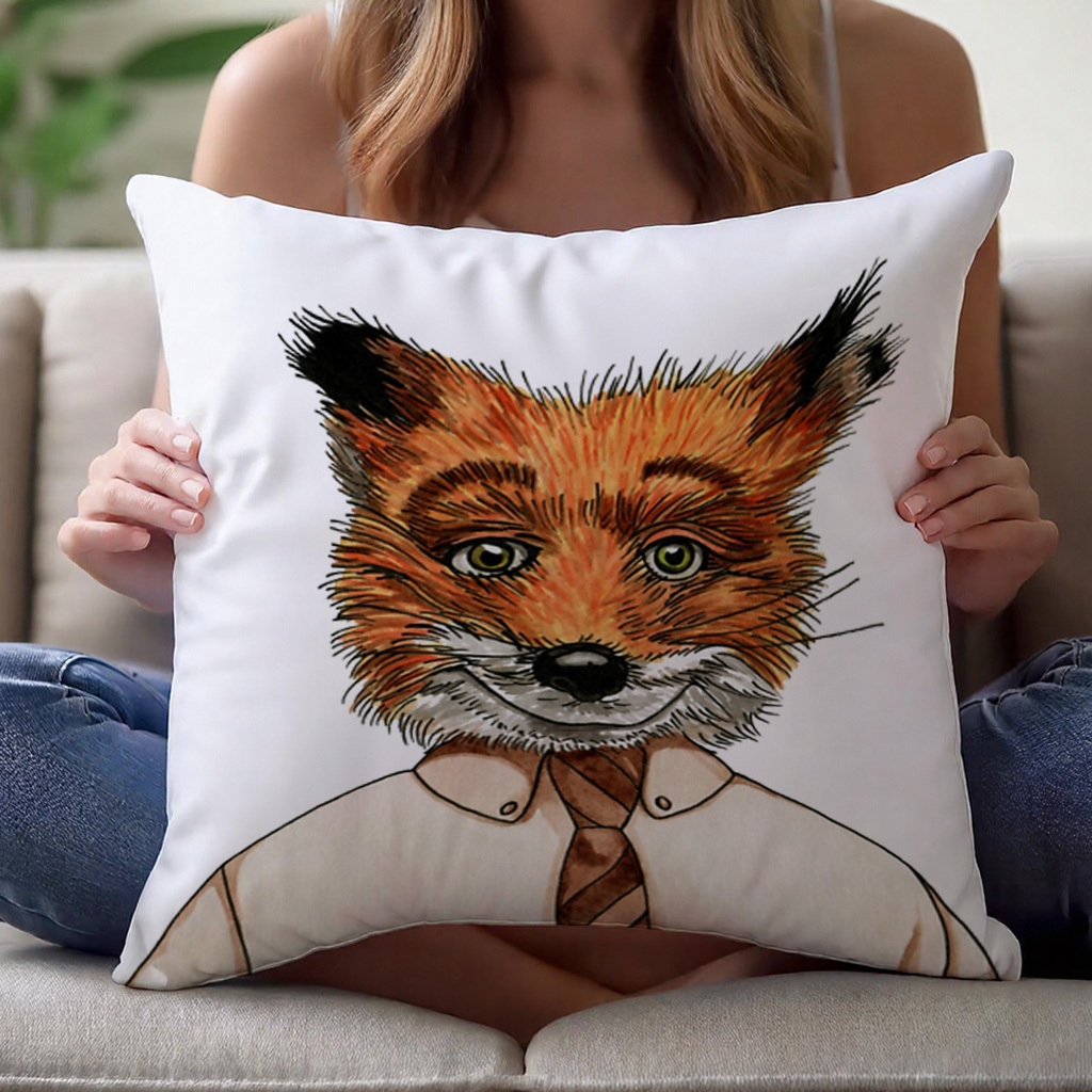 غطاء وسادة مستر فوكس بتصميم ال - مراجعة Pillow Insert 18X18 وسعره