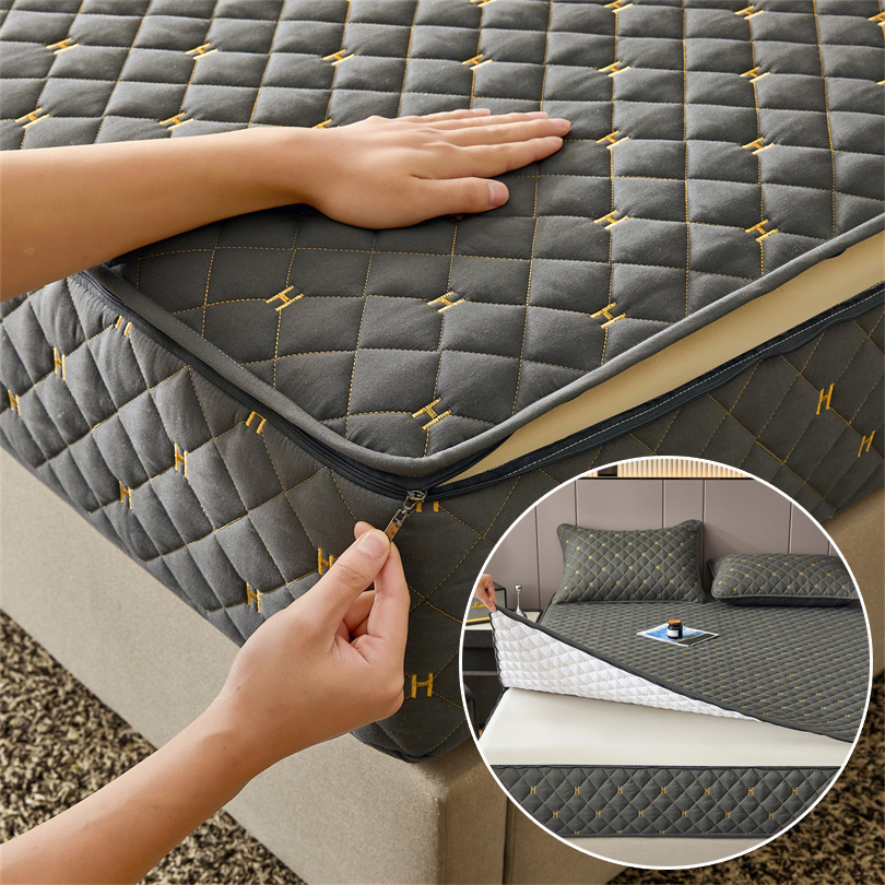 غطاء مرتبة قطني سداسي الجوانب  - مراجعة Mattress Pad Topper وسعره
