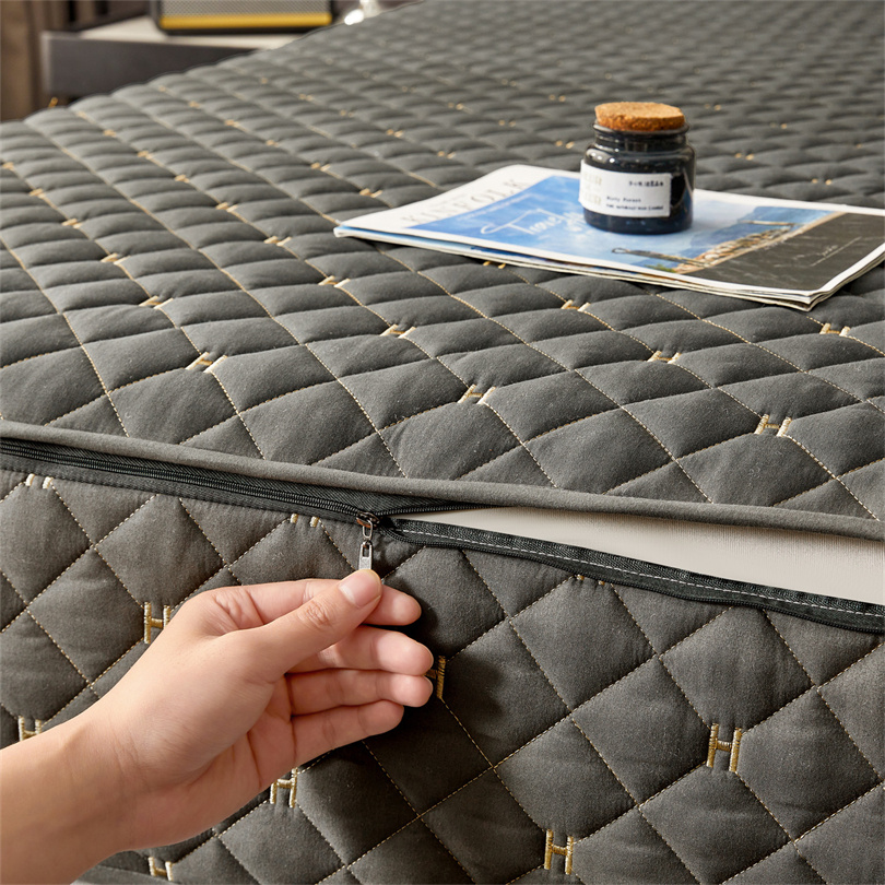 غطاء مرتبة قطني سداسي الجوانب  - مراجعة Mattress Pad Topper وسعره