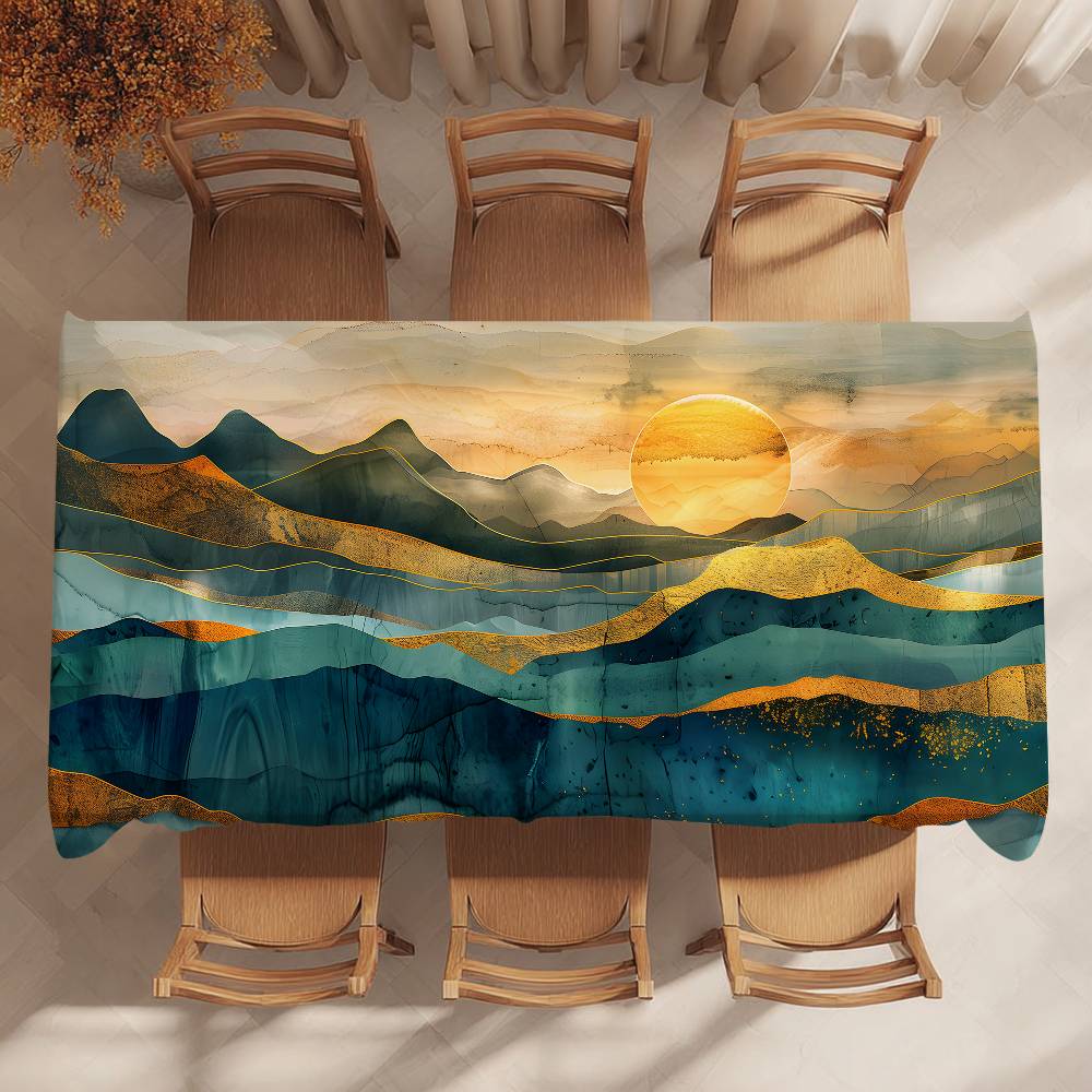 ماونتن لاند مفرش طاولة ديكور ا - مراجعة Home Landing Textiles وسعره